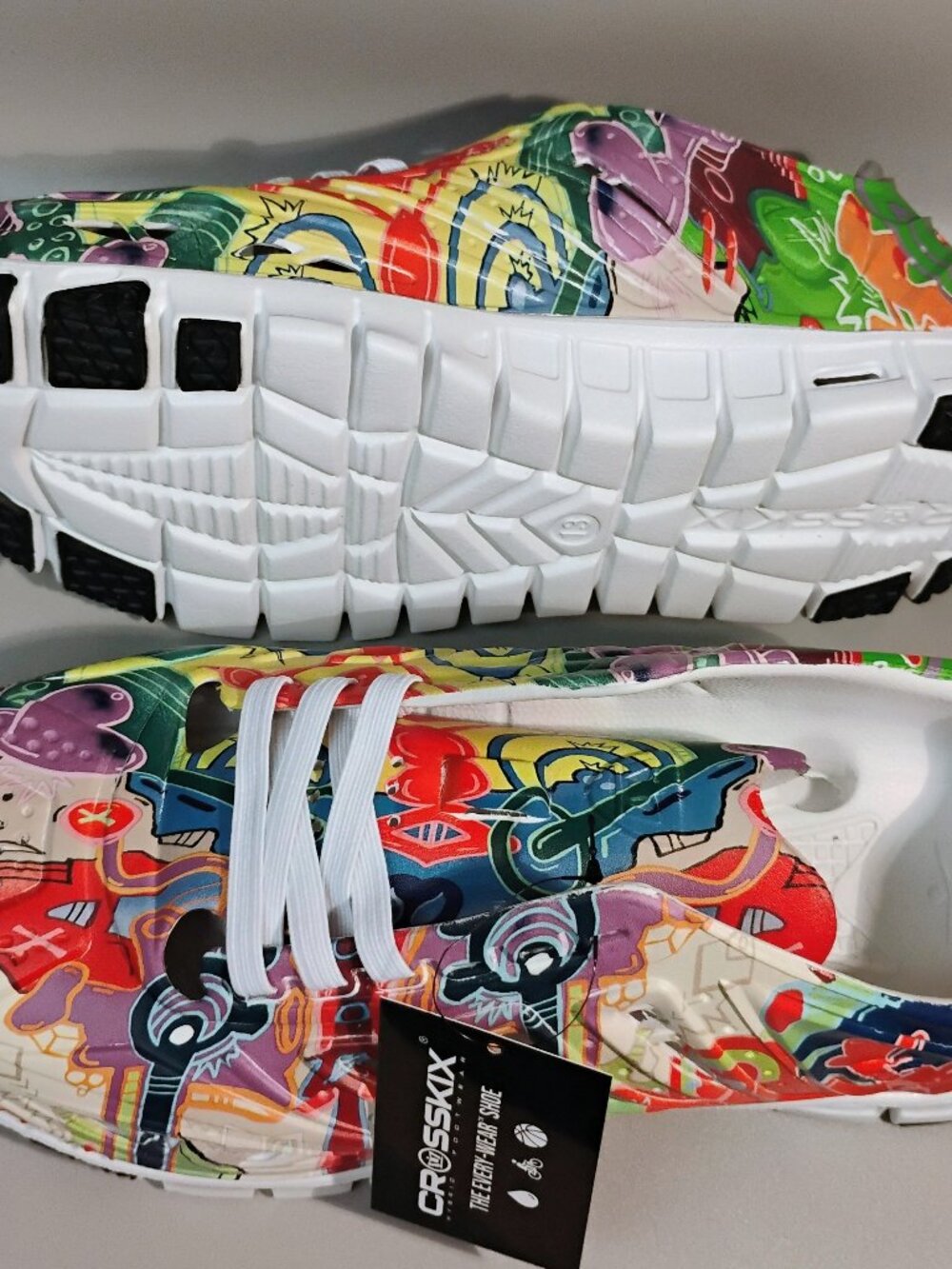 Crosskix APX GRAFFITI Hybrid Water Shoes (Unisex) Mens Size "4" ( Womans 5.5)